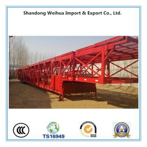 3 άξονες ρυμουλκούμενο φορτίου βαρέως φορτίου για μεταφορείς αυτοκινήτων