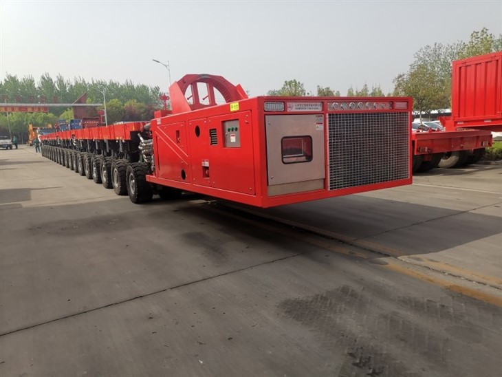 Self-propelled Modular Trailers